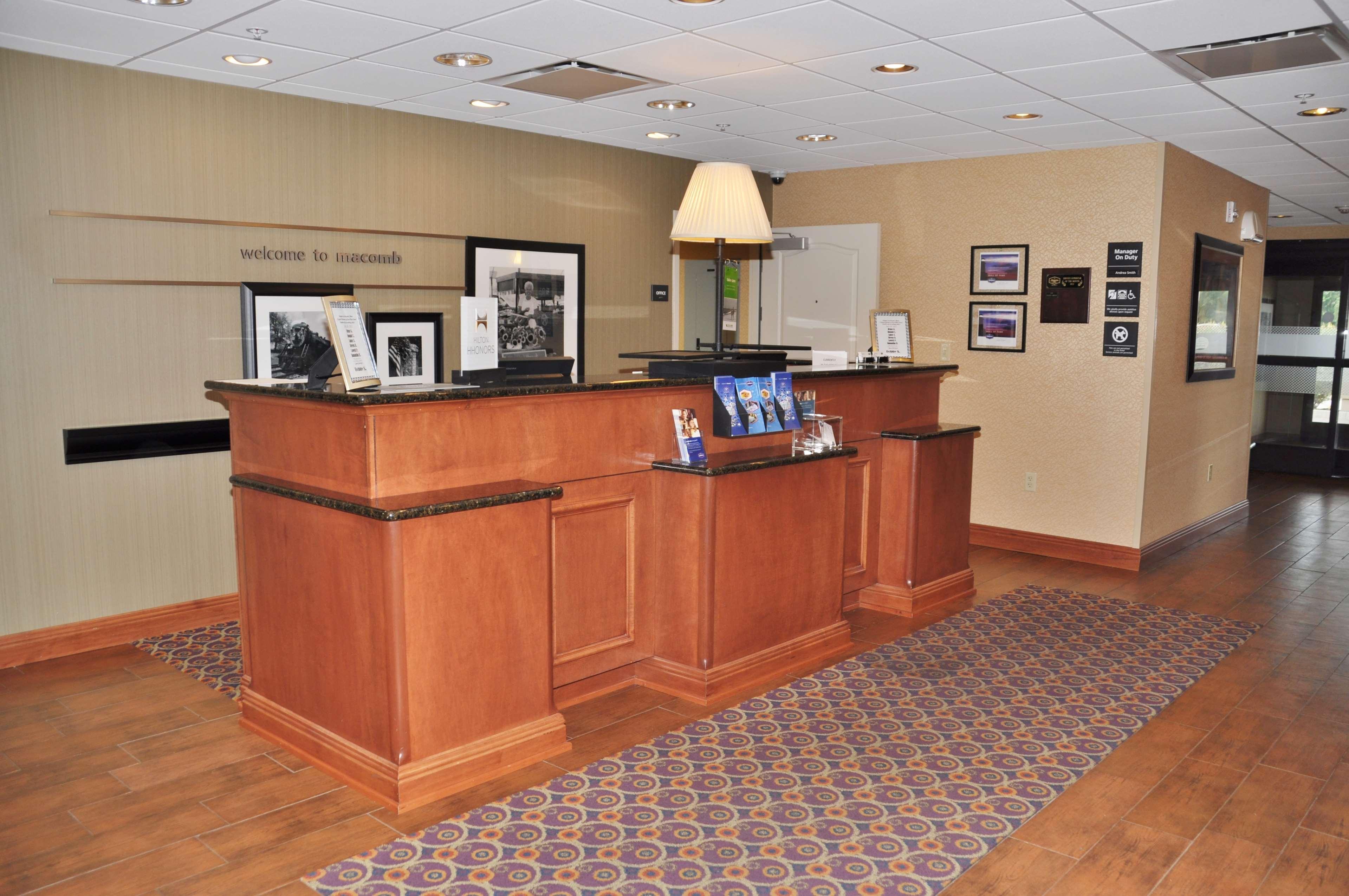 Hampton Inn Macomb Kültér fotó